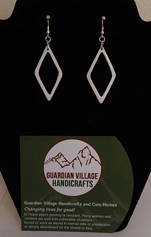 GVH Water Buffalo Bone Earrings  # 1